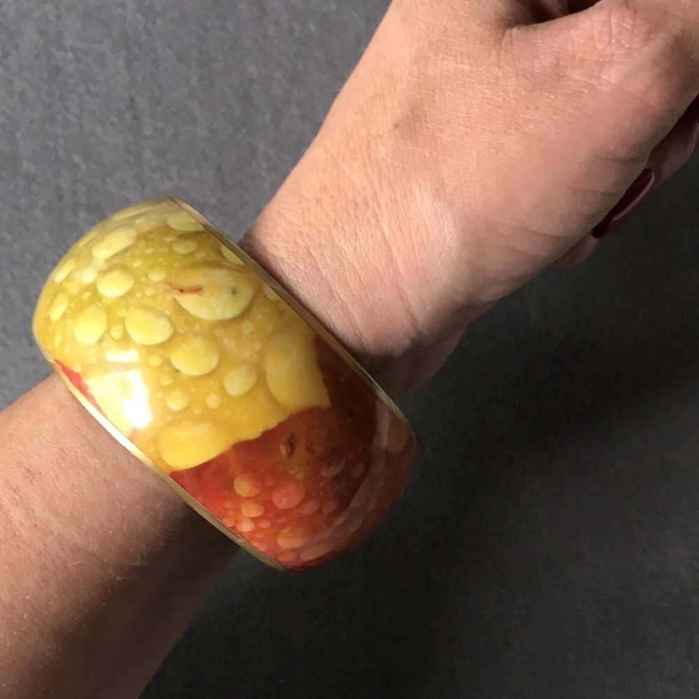 Leaf pattern bracelet - Picture 3 of 5